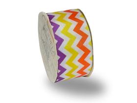 Fita De Gorgurão Estampada 38mm Cinderela - Zig Zag