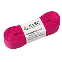 Fita De Gorgurão Fina 10 Mm Rosa Chiclete 10 Metros