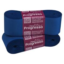 Fita de Gorgurão Progresso 38mm Nº9 c/ 10 Metros Azul Royal