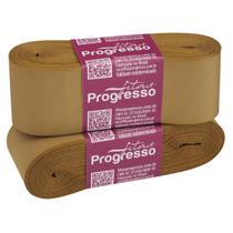 Fita de Gorgurão Progresso 38mm Nº9 c/ 10 Metros Ouro