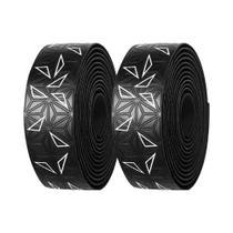 Fita De Guidão Antiderrapante Em PU Com Absorção De Choque Para Bicicleta De Estrada Com Plugs De