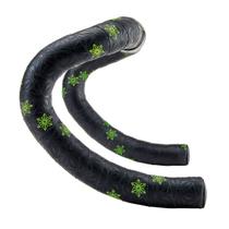 Fita de Guidão Ciclismo Speed Supacaz Galaxy Preto e Verde