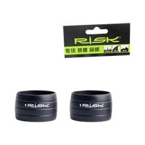 Fita De Guidão De Silicone Antideslizante 2 Peças Para Bicicleta, Alça De Borracha Com Laços