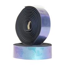 Fita de Guidão VLT-7109 PU Shockproof Oli Slick Par com Tampas Fita de Guidão VLT-7109 PU Shockproof Oli Slick Par com Tampas