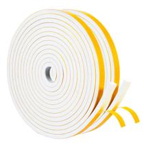 Fita de isolamento de espuma Yotache White 13 pés x 2 para portas e janelas