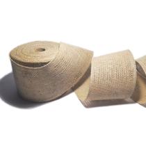 Fita de Juta Cru Natural 10cm x 10m