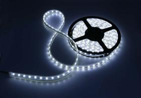 Fita De Led 12V Branco Frio IP20 SMD3528 Rolo 5 Metros