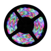 Fita De Led 5050 Rgb Rolo C/5 Metros 12V S/Silicone