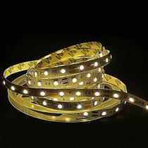 Fita de led 5m 5050 branco quente com fonte tb 5025