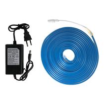 Fita de Led 5m Neon Alto Brilho Flexível 12v + Fonte Bivolt Fita de Led 5m Neon Alto Brilho Flexível 12v + Fonte Bivolt