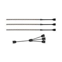 Fita De LED ARGB 5V 3PIN WS2812B IC Endereçável Sincronização Arco-Íris Para Gabinete De PC Asus