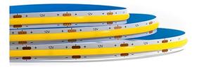Fita De Led Cob 20w/m 480 Leds Rolo 5 Metros Luz Branco Quente - 3000k Fita De Led Cob 20w/m 480 Leds Rolo 5 Metros Luz Branco Quente - 3000k