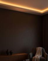 Fita De Led Cob 320 Leds Rolo 5 Metros 24v 8mm