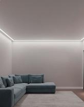 Fita De Led Cob 320 Leds Rolo 5 Metros 24v 8mm