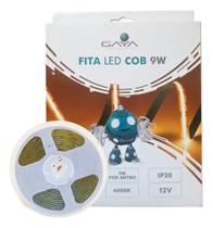 Fita de led cob 9w por metro 24v 6000k branco frio 900lm 5m ip20 irc90 linha pro gaya Fita de led cob 9w por metro 24v 6000k branco frio 900lm 5m ip20 irc90 linha pro gaya