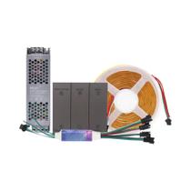 Fita De LED COB Flexível 24V 5M 10M 15M 20M Controle Inteligente Interruptor De Corrida Lâmpada De