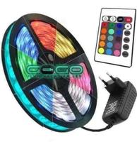 Fita de led colorida c/ fonte 5mt - Durawell