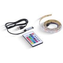 Fita de led com controlador conexão usb 60 pontos de led 1m Fita de led com controlador conexão usb 60 pontos de led 1m