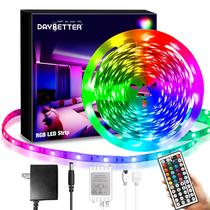 Fita de LED DAYBETTER SMD 5050 RGB 6m com Controle Remoto 24V