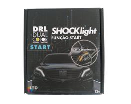 Fita De Led Dual Color 60cm Drl Farol Dianteiro