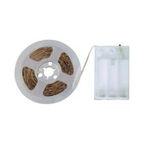 Fita De LED Flexível Branca Quente Alimentada Por Bateria 3AA SMD2835 1M-10M