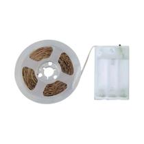 Fita De LED Flexível Branca Quente Alimentada Por Bateria 3AA SMD2835 1M-10M Fita De LED Flexível Branca Quente Alimentada Por Bateria 3AA SMD2835 1M-10M
