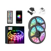 Fita De LED Flexível RGB 5050 12V DC Bluetooth DIY Para Decoração De Natal Colorida Fita De LED Flexível RGB 5050 12V DC Bluetooth DIY Para Decoração De Natal Colorida