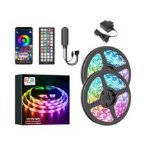 Fita De LED Flexível RGB 5050 12V DC Bluetooth DIY Para Luzes De Natal Coloridas RGB Fita De LED Flexível RGB 5050 12V DC Bluetooth DIY Para Luzes De Natal Coloridas RGB