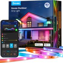 Fita de LED Govee Outdoor 30m - À Prova D'Água com Wi-Fi RGBIC