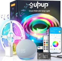 Fita de LED GUPUP 15,2m WiFi Smart App Alexa Google