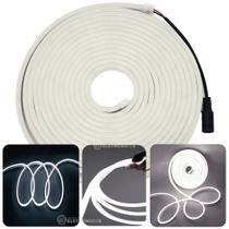 Fita De Led Luminoso Letreiro Fachada Comércio Flexível Branco Frio FITANEONBF