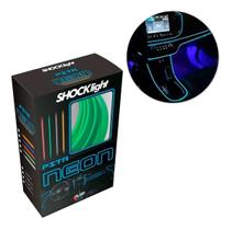 Fita De Led Luz Interna Neon Painel Carro 5m Metros Tunning Verde