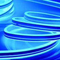 Fita De Led Mangueira Neon 5 Metros Flexível Com Fonte
