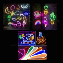 Fita de LED Neon Azul 120 LED - 5 Metros - 12V - Bivolt- FLEX Fita de LED Neon Azul 120 LED - 5 Metros - 12V - Bivolt- FLEX