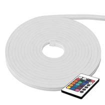 Fita de LED Neon Slim Blumenau 8W 12V RGB 5m com Controle - Código 795739