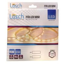 Fita de Led Plug and Play Kit com 10 mts. 7,2W/M 220V 3000K - Losch - 540627/10 Fita de Led Plug and Play Kit com 10 mts. 7,2W/M 220V 3000K - Losch - 540627/10