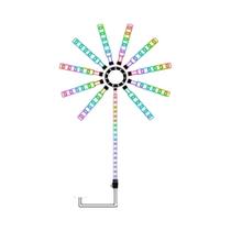 Fita De LED RGB Com Controle De Som, Efeito De Fogos De Artifício, Kit Musical Para Casamento E
