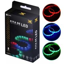 Fita de Led Rgb Vx Gaming Com Controladora Rgb 1 Metro Com 60 Pontos Led Conexão USB - Vinik Fita de Led Rgb Vx Gaming Com Controladora Rgb 1 Metro Com 60 Pontos Led Conexão USB - Vinik