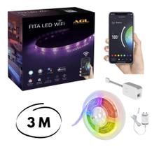 Fita De Led Smart Wi-Fi Inteligente Colorida 3M Automação (3632)