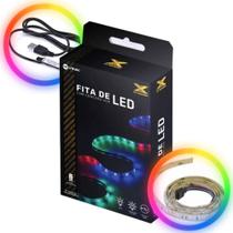 Fita de Led Vx Gaming Para Setup Gamer Com 1 Metro 60 Pontos de Led Com Conexão Usb + Controladora Rgb