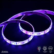 Fita de led vx gaming rgb com controlador conexao usb 120 pontos de led 2 metros - lru2