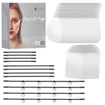 Fita de lifting facial Qiccjxyx 200PCS com elasticidade ajustável