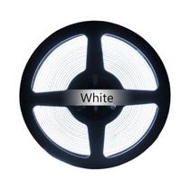 Fita De Luz LED COB Flexível 5M 10M 12V 24V 320LEDs/M Alto Brilho Regulável Para Decoração De Quarto