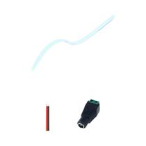 Fita De Luz LED COB Ultra Fina 12V 3mm Colorida Regulável 400 LEDs Flexível DIY Para Decoração De TV