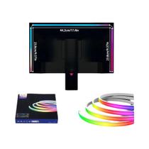 Fita De Luz LED RGB Inteligente Para Jogos, Luz De Fundo USB Para Monitor, Barra De Luz Sincronizada