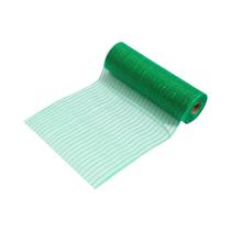 Fita De Malha Glitter De Natal De 26cm X 10 Jardas Para Decorações De Árvores, Guirlandas De Porta E
