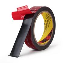Fita de montagem 3M 5925 VHB Fita de espuma preta de 1 cm de largura 10 pés Fita de montagem 3M 5925 VHB Fita de espuma preta de 1 cm de largura 10 pés