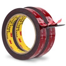 Fita de montagem Bulina VHB 0,75 cm x 4,7 m preta, pacote com 2 unidades 5925 Fita de montagem Bulina VHB 0,75 cm x 4,7 m preta, pacote com 2 unidades 5925