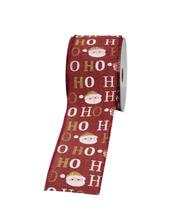 Fita de Natal Papai Noel Vermelho 9,14mx6,3cm