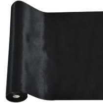 Fita de Natal TONIFUL Black Satin extra larga 30cm x 10m Fita de Natal TONIFUL Black Satin extra larga 30cm x 10m